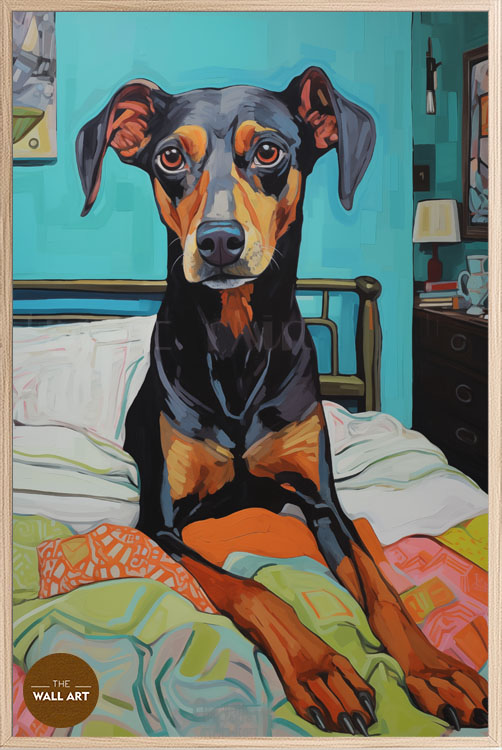 images/products/dog_on_bed/dog_on bed_OAK_P.jpg